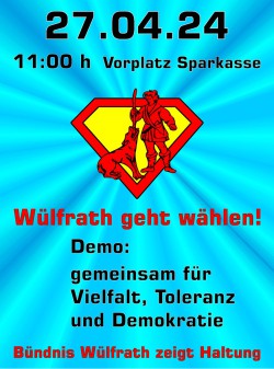 plakat wuelfrath geht waehlen